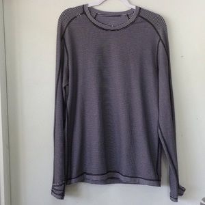 Lululemon | Striped athletic tee | Long sleeve XL